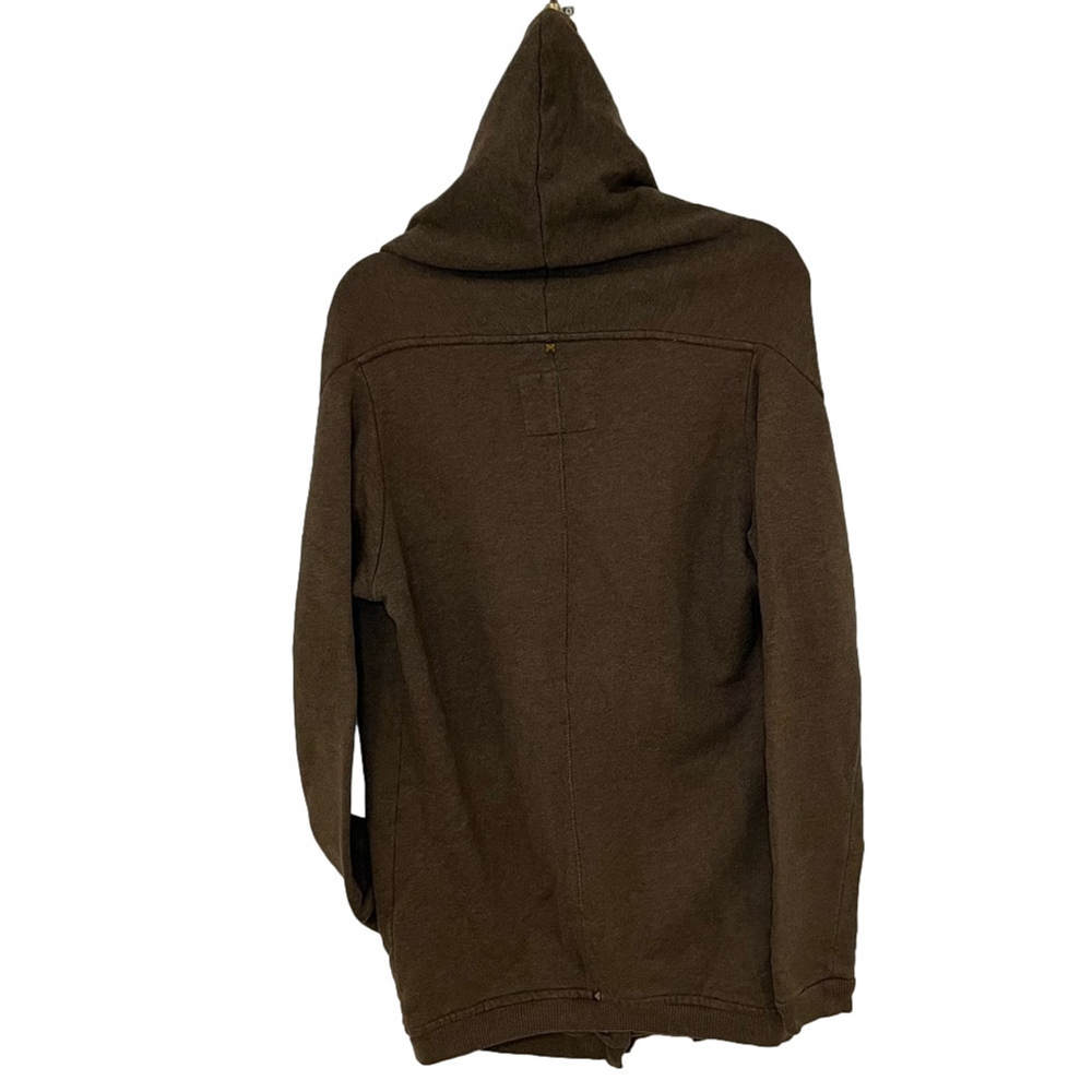 Aritzia Brown Hooded Cardigan - Picture 4 of 11